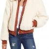 Blank NYC Faux Shearling Crop Jacket Jackets & Blazers