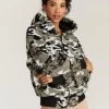 Jackets & Blazers Strut This Abby Jacket Camo Sherpa