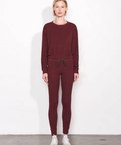 SUMMER SALE Sundry Side Stars Skinny Sweatpants Goji