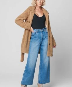 SUMMER SALE Blank NYC Teddy Toffee Jacket