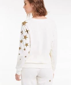 Wildfox Falling Stars Fiona Crew Sweater