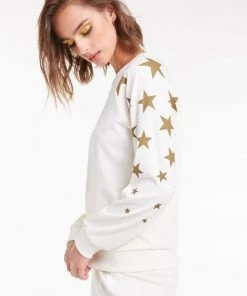 Wildfox Falling Stars Fiona Crew Sweater 9 Wildfox Falling Stars Fiona Crew Sweater