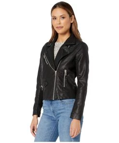 Jackets & Blazers Blank NYC Faux Leather Moto Jacket