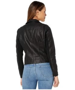 Jackets & Blazers Blank NYC Faux Leather Moto Jacket