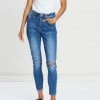 Denim One Teaspoon Cali Blue Freebirds High-Waist Skinny Jeans