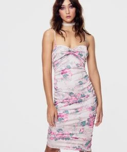 For Love And Lemons Palais Floral Midi Dress