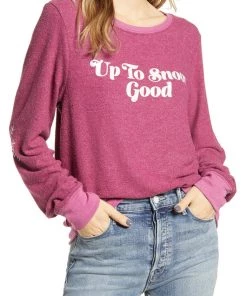 Wildfox Up To Snow Good Sweatshirt