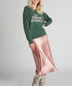 Sweaters & Knits Wildfox Ma Cherie Fiona Crew Sweater