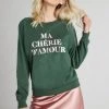 Sweaters & Knits Wildfox Ma Cherie Fiona Crew Sweater