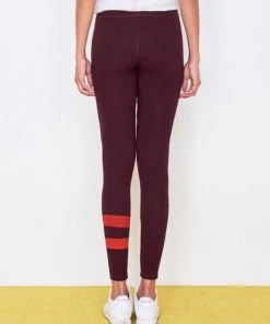 Sundry Stripes Legging Yoga Pant Cacao