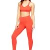 Leggings Strut This Teagan Ankle Legging Orange Pop