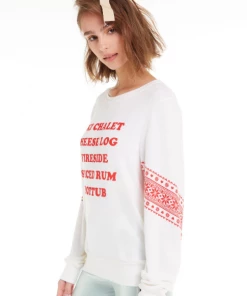 Sweaters & Knits WILDFOX Ski List Baggy Beach Jumper Sweater