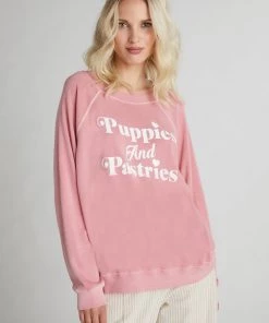 WILDFOX Puppies And Pastries Sommers Sweatshirt