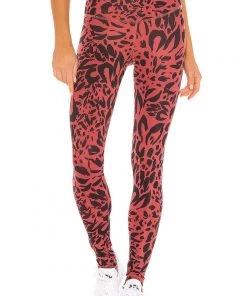 Leggings Strut This Teagan Ankle Legging Auburn Cheetah