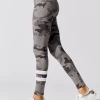 Leggings SUNDRY Camo Yoga Pant Heather Grey