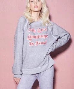 WILDFOX Love Language Sommers Sweatshirt Sweaters & Knits