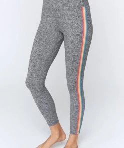 Activewear Spiritual Gangster Rainbow Stripe Essential 7/8 Legging