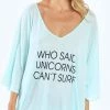 Wildfox Unicorn Surfer Tunic Cover Up