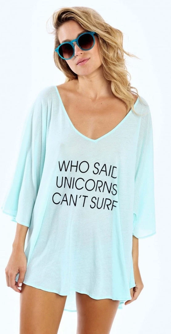 Wildfox Unicorn Surfer Tunic Cover Up 3 Wildfox Unicorn Surfer Tunic Cover Up