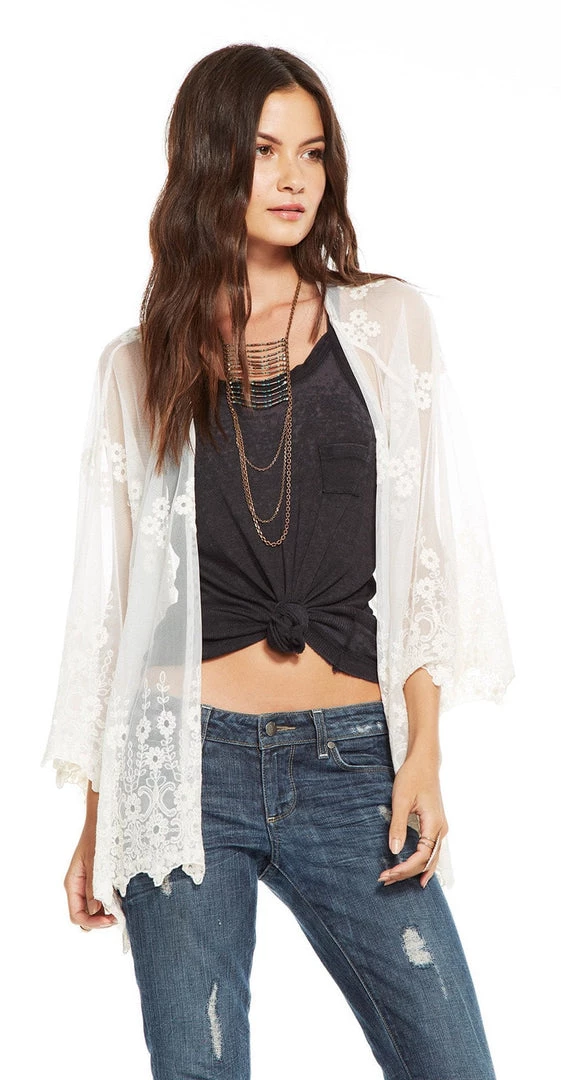 Jackets & Blazers Chaser Vintage Lace Kimono 3 Jackets & Blazers Chaser Vintage Lace Kimono