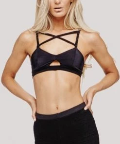 Blue Life Fit Cross Your Heart Sports Bra