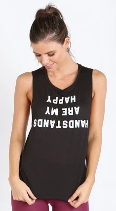 YogaRX Yoga RX Handstands Muscle Tee