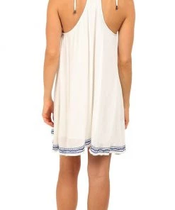 Lovers + Friends Poetic Dress Ivory