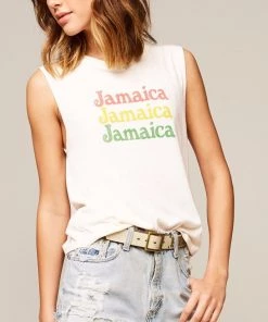 Daydreamer Jamaica Muscle Tank Tops