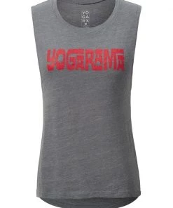 Yogarx Yoga RX Yogarama Muscle Tank Tops