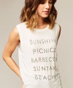 Daydreamer Summer List Tank Tops