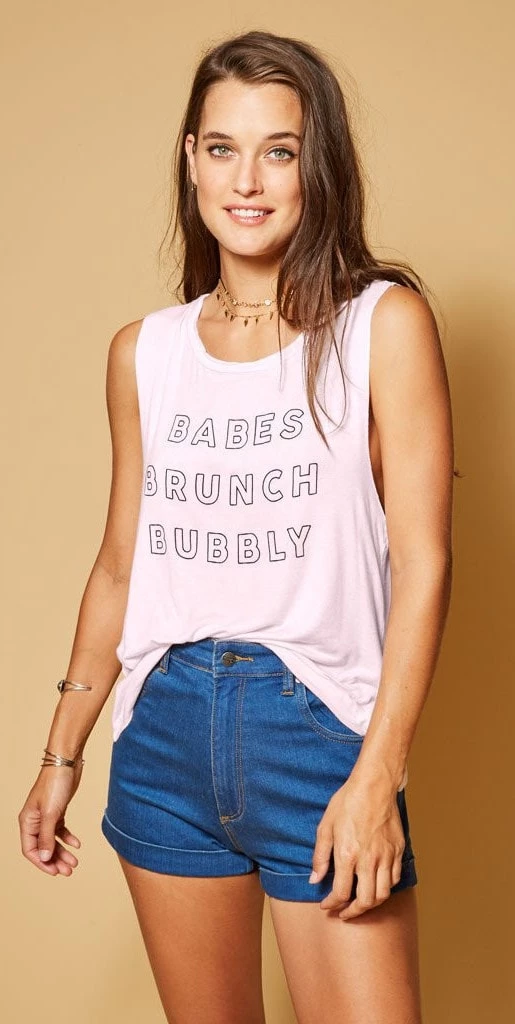 Daydreamer Babes Brunch Bubbly Tank 3 Daydreamer Babes Brunch Bubbly Tank