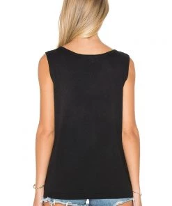 LNA Desert Tank Top Black Tops