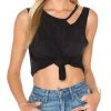 LNA Desert Tank Top Black Tops