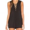 Jumpsuits & Rompers Blue Life Indie Tie Up Romper Black
