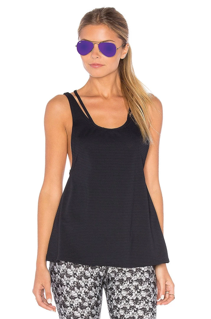 Activewear Track & Bliss Saint Mortiz Tank Black 5 Activewear Track & Bliss Saint Mortiz Tank Black