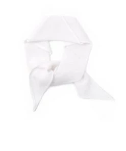 Vanessa Mooney The Celeste Bandana White ACCESSORIES