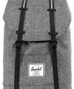 Herschel Retreat Backpack Raven Crosshatch ACCESSORIES