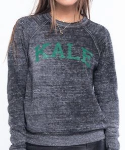 Suburban Riot Kale Burnout Wash Sweatshirt