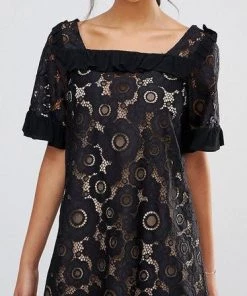 Dresses For Love And Lemons Sonya Lace Babydoll Dress