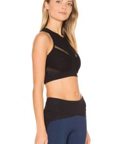 Track & Bliss Lacey Mesh Sports Bra Activewear