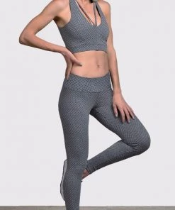 Track & Bliss Honeycomb Textured Legging New Arrivals
