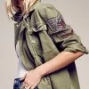 Free People Embellished Military Jacket