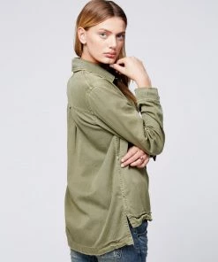 Free People Embellished Military Jacket