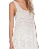 Free People Slip Voile Trapeze White 1 Free People Slip Voile Trapeze White