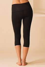 Teeki Black Hot Pant Capri 4 Teeki Black Hot Pant Capri