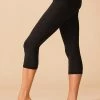 Teeki Black Hot Pant Capri