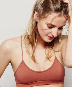 Bralettes Free People Strappy Side Bra Copper/Bronze