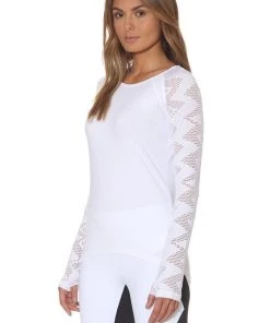 SUMMER SALE Lukka Lux Interval Longsleeve Optic White