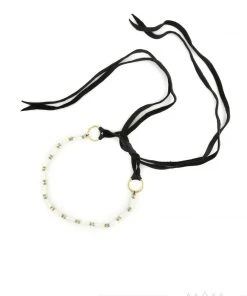 Vanessa Mooney The Dallas Choker White ACCESSORIES