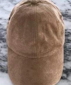 Sweat Active 6 Panel Ultra Suede Baseball Cap Nude